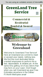 Mobile Screenshot of greenlandtreeservice.com
